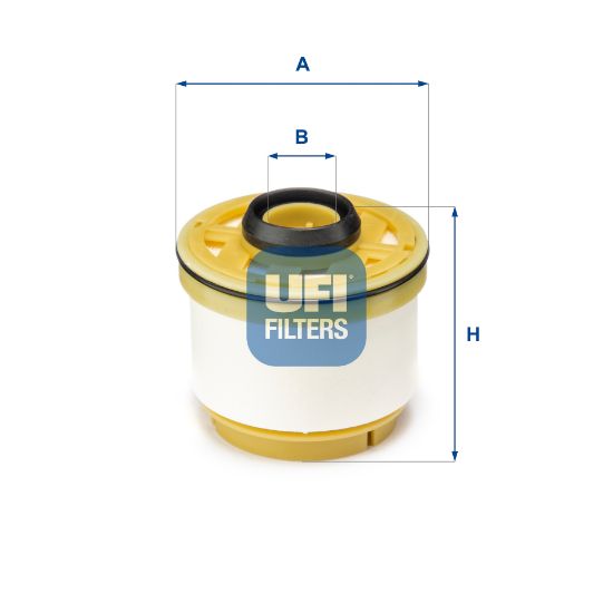 Obrázok Palivový filter UFI  2604500