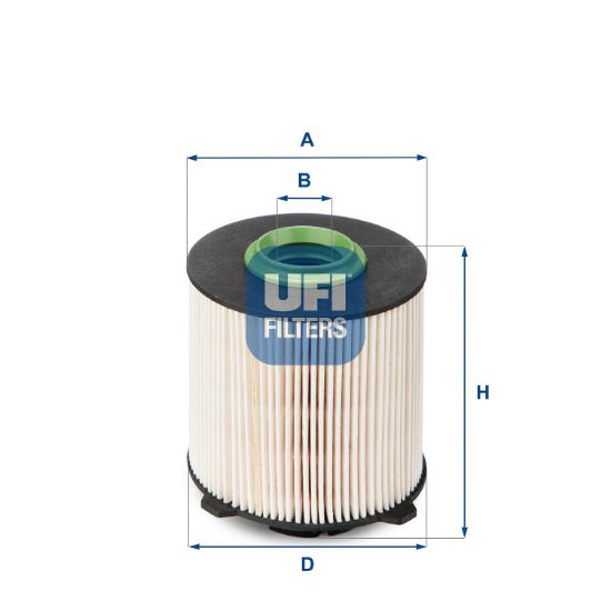 Obrázok Palivový filter UFI  2605800