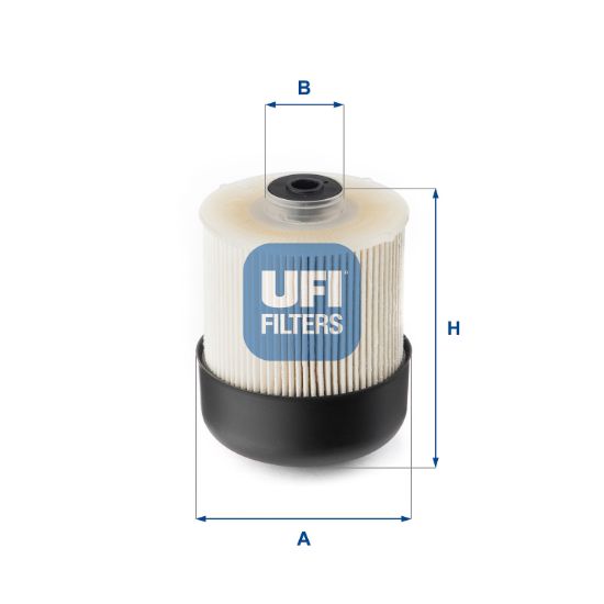 Obrázok Palivový filter UFI  2611500