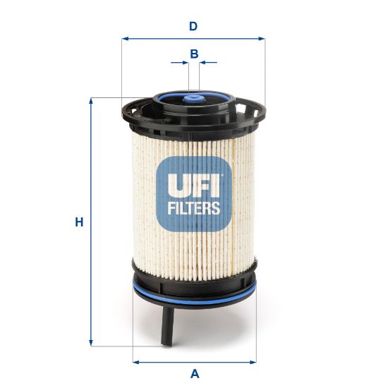 Obrázok Palivový filter UFI  2613000