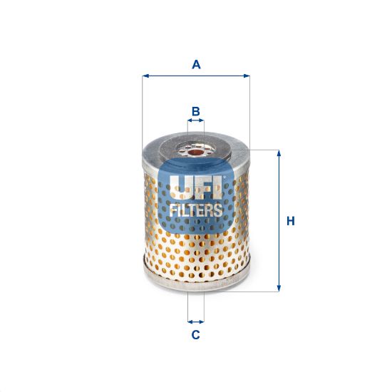 Obrázok Palivový filter UFI  2666300