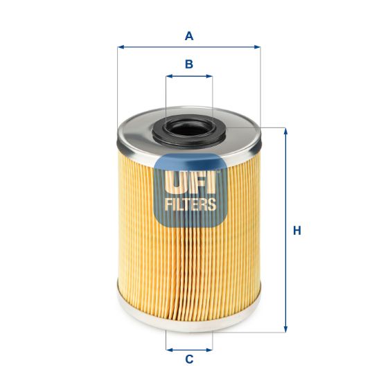 Obrázok Palivový filter UFI  2668700