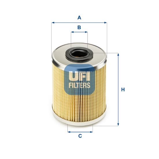 Obrázok Palivový filter UFI  2669500