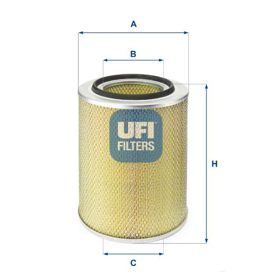 Obrázok Vzduchový filter UFI  2718300