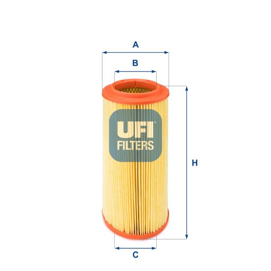 Obrázok Vzduchový filter UFI  2725700