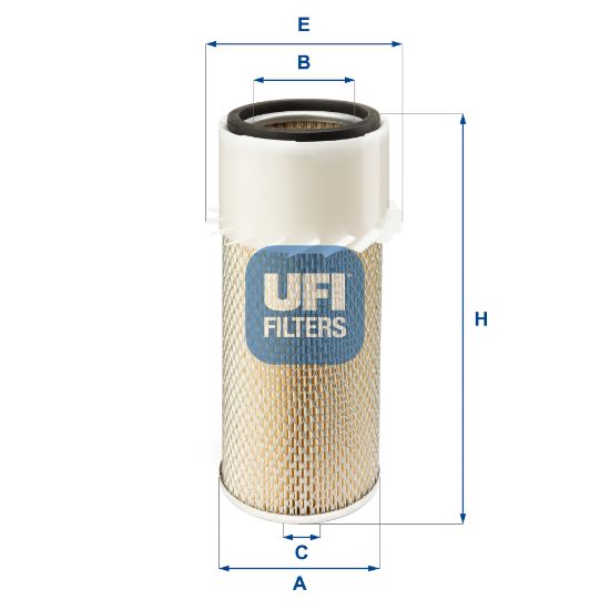 Obrázok Vzduchový filter UFI  2793100