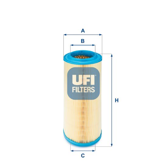 Obrázok Vzduchový filter UFI  2734100