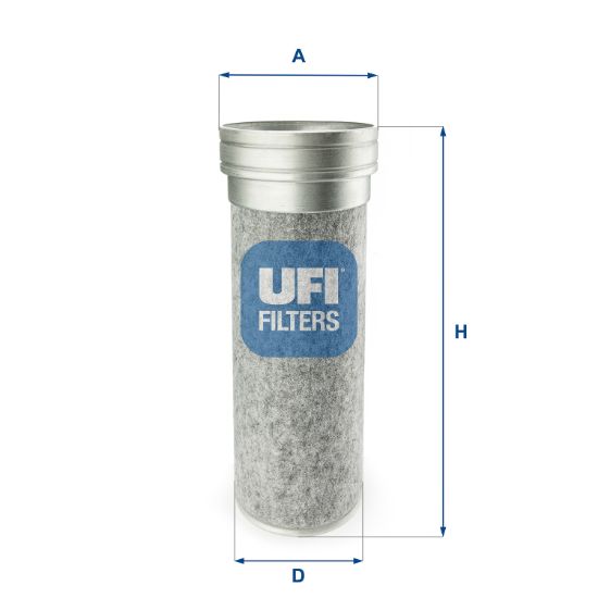 Obrázok Filter sekundárneho vzduchu UFI  2748400