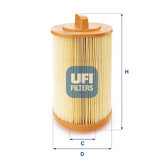 Obrázok Vzduchový filter UFI  2748600
