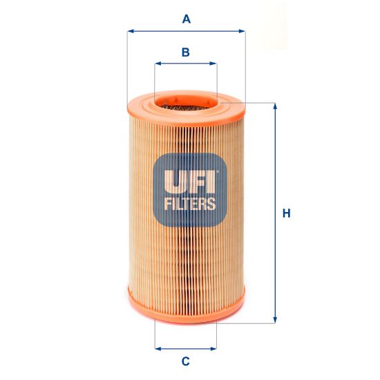 Obrázok Vzduchový filter UFI  2752400