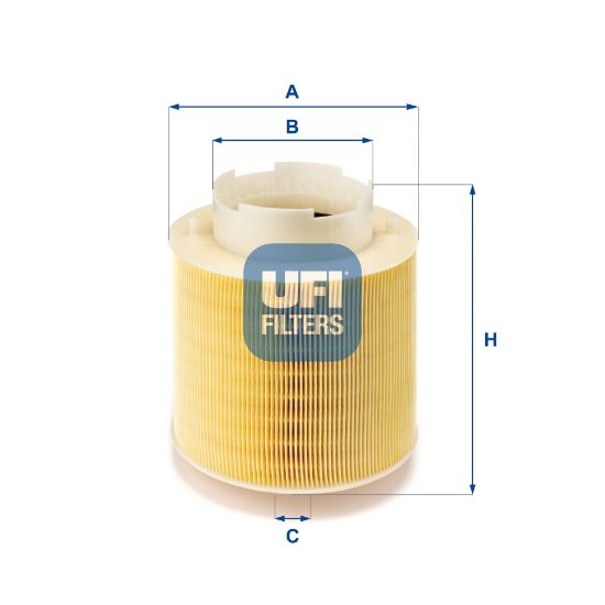 Obrázok Vzduchový filter UFI  2759700