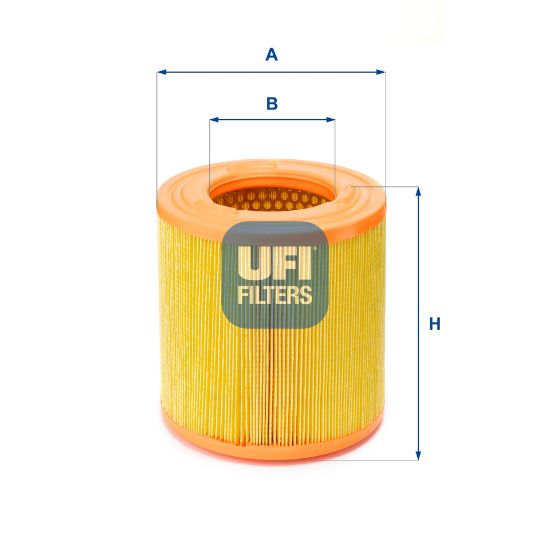 Obrázok Vzduchový filter UFI  2767600