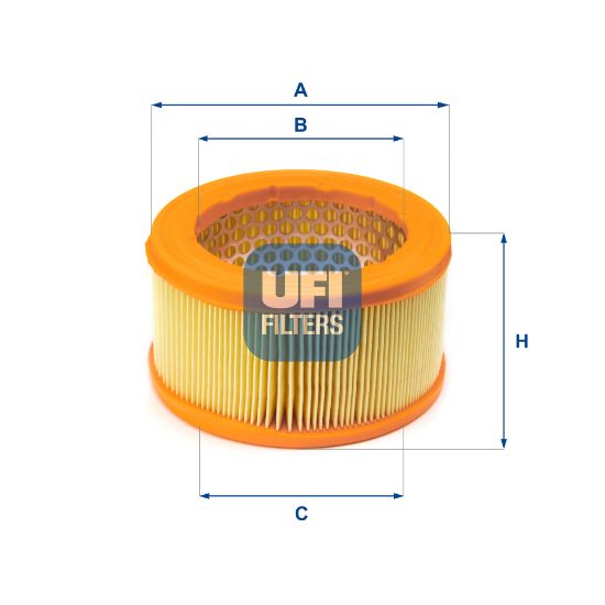 Obrázok Vzduchový filter UFI  2770700