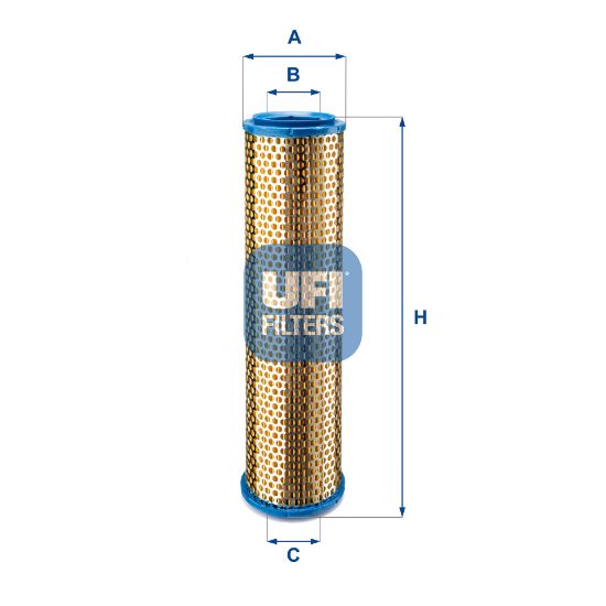 Obrázok Vzduchový filter UFI  2772900