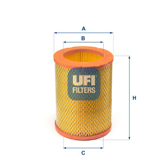 Obrázok Vzduchový filter UFI  2773100
