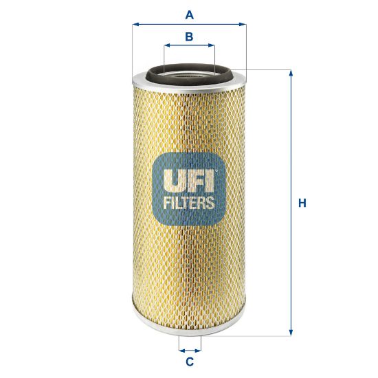Obrázok Vzduchový filter UFI  2780400