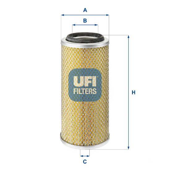 Obrázok Vzduchový filter UFI  2788100