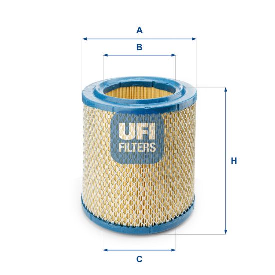 Obrázok Vzduchový filter UFI  2788800