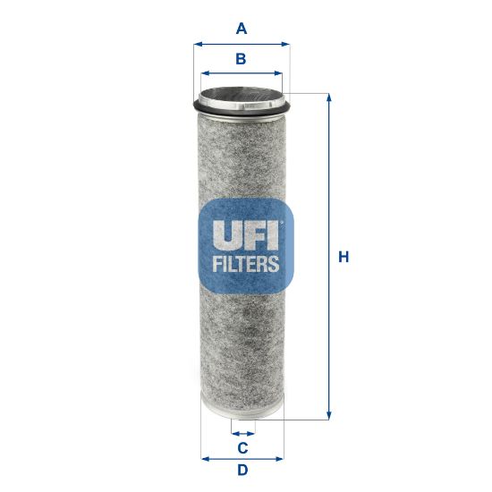 Obrázok Vzduchový filter UFI  2797900