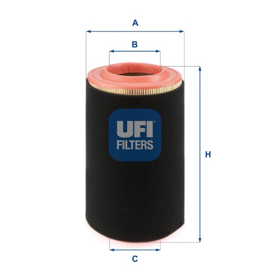 Obrázok Vzduchový filter UFI  27A6900