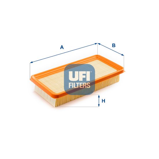 Obrázok Vzduchový filter UFI  3022400