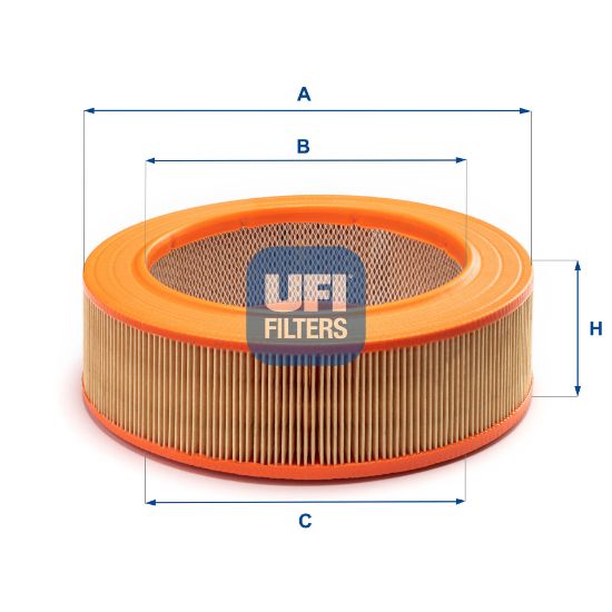 Obrázok Vzduchový filter UFI  3084301