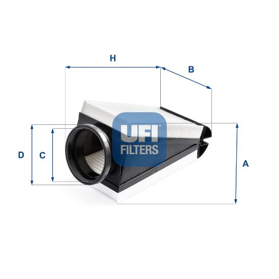 Obrázok Vzduchový filter UFI  30B8700