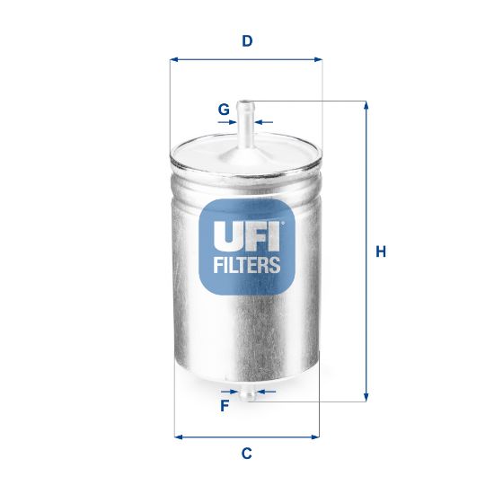 Obrázok Palivový filter UFI  3158300