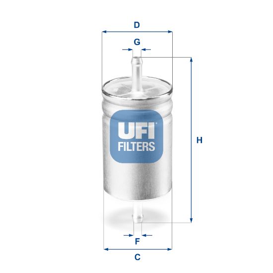 Obrázok Palivový filter UFI  3161100