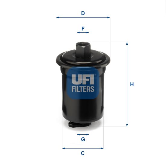 Obrázok Palivový filter UFI  3171200