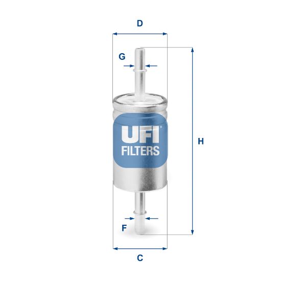 Obrázok Palivový filter UFI  3174003