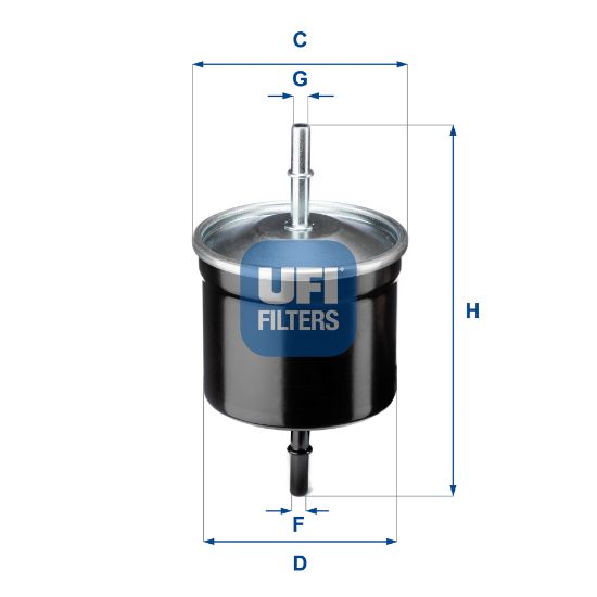 Obrázok Palivový filter UFI  3181100