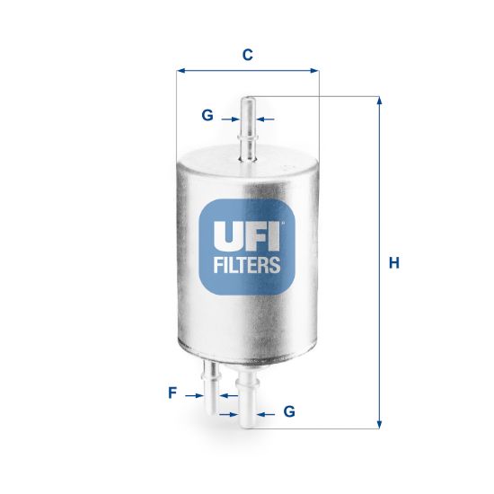 Obrázok Palivový filter UFI  3183100