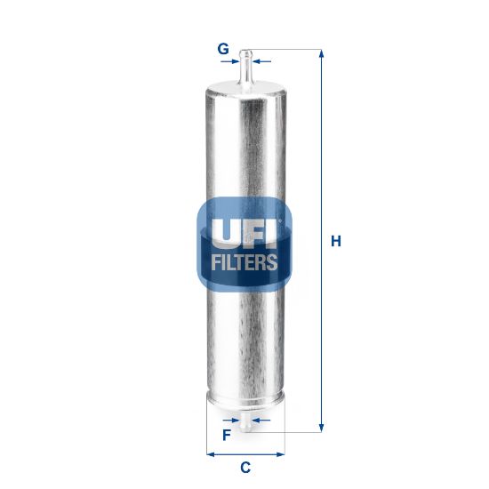 Obrázok Palivový filter UFI  3183800