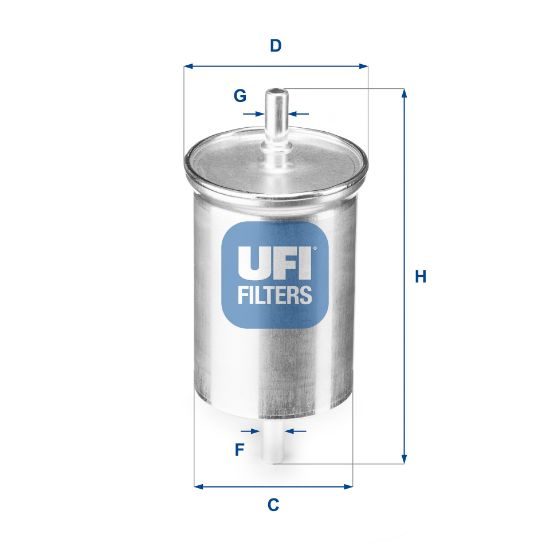 Obrázok Palivový filter UFI  3192300