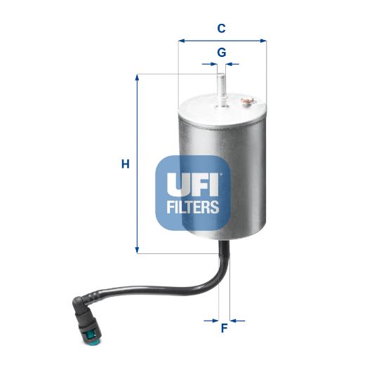 Obrázok Palivový filter UFI  31A0600
