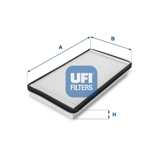 Obrázok Filter vnútorného priestoru UFI  5302800