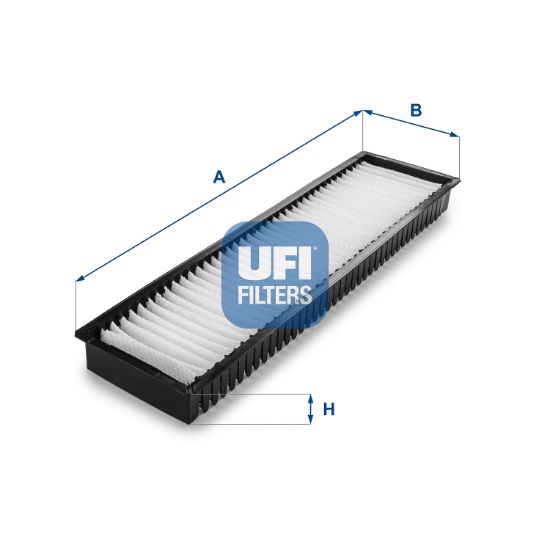 Obrázok Filter vnútorného priestoru UFI  5310100