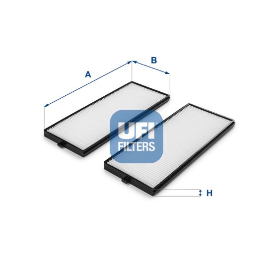 Obrázok Filter vnútorného priestoru UFI  5311900