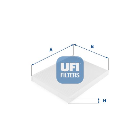 Obrázok Filter vnútorného priestoru UFI  5314900