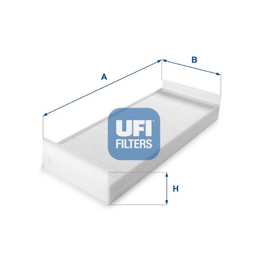 Obrázok Filter vnútorného priestoru UFI  5316500
