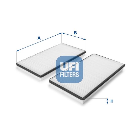 Obrázok Filter vnútorného priestoru UFI  5322800