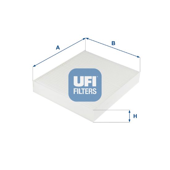 Obrázok Filter vnútorného priestoru UFI  5325400