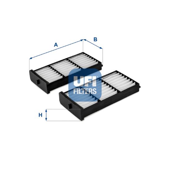Obrázok Filter vnútorného priestoru UFI  5327400