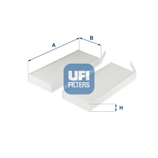 Obrázok Filter vnútorného priestoru UFI  5331100