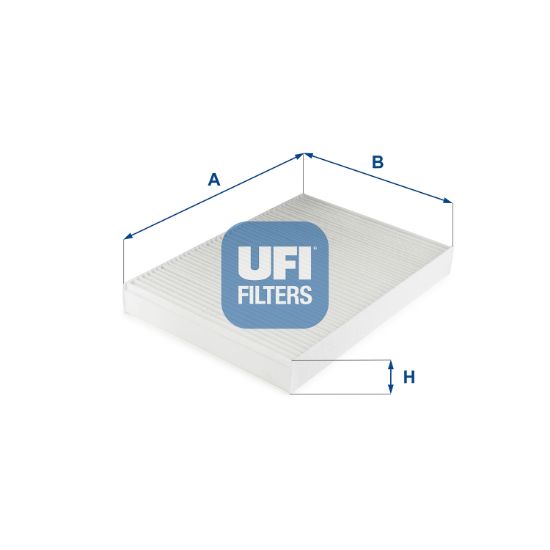 Obrázok Filter vnútorného priestoru UFI  5331400