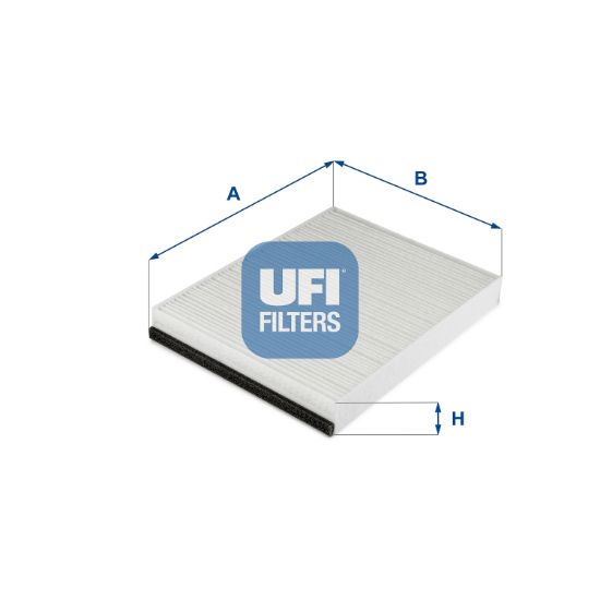 Obrázok Filter vnútorného priestoru UFI  5332000
