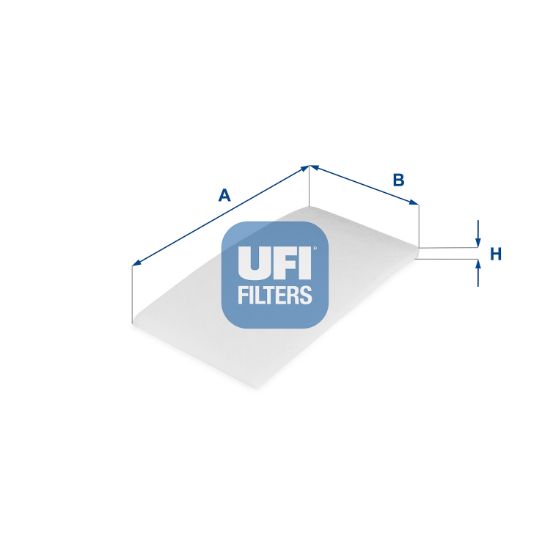 Obrázok Filter vnútorného priestoru UFI  5332200