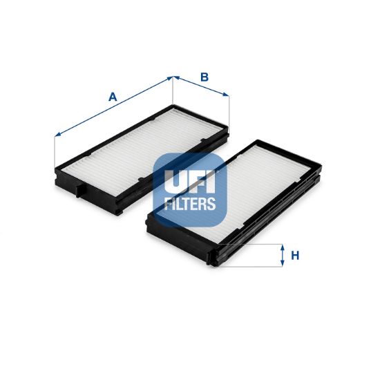 Obrázok Filter vnútorného priestoru UFI  5333300