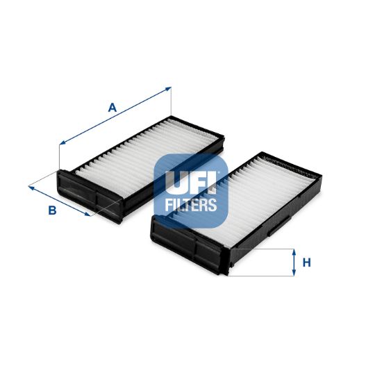 Obrázok Filter vnútorného priestoru UFI  5333800